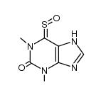 1,7-dimethyl-6-sulfinyl-1,3,6,7(9)-tetrahydro-purin-2-one Structure