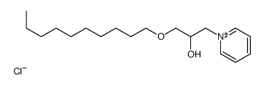 1-decoxy-3-pyridin-1-ium-1-ylpropan-2-ol,chloride Structure