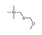 methoxymethylsulfanylmethyl(trimethyl)silane结构式