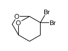 4,4-dibromo-6,8-dioxabicyclo[3.2.1]octane结构式