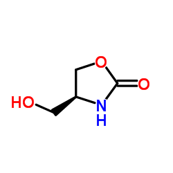 (4S)-4-(Hydroxymethyl)-1,3-oxazolidin-2-one Structure