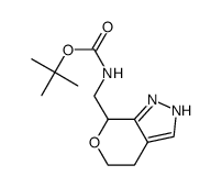 tert-butyl ((2,4,5,7-tetrahydropyrano[3,4-c]pyrazol-7-yl)methyl)carbamate picture