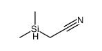 (dimethylsilyl)acetonitrile结构式