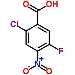2-Chloro-5-fluoro-4-nitrobenzoic acid picture
