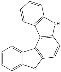 8H-Benzofuro[2,3-c]carbazole structure