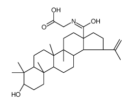 Betulinic acid gly deriv. structure