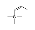 trimethyl(prop-1-enyl)silane Structure