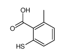 2-methyl-6-sulfanylbenzoic acid结构式