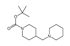 1-Boc-4-piperidin-1-ylmethyl-piperidine structure