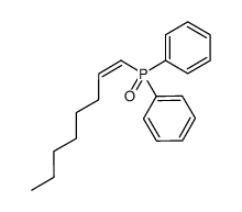 (Z)-1-diphenylphosphinyl-1-octene Structure