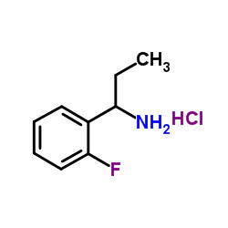 1-(2-FLUOROPHENYL)PROPYLAMINE HCl structure