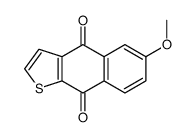 6-methoxybenzo[f][1]benzothiole-4,9-dione结构式