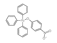 4-nitrophenol; triphenyllead结构式