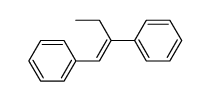 (E)-1,2-Diphenyl-1-butene Structure