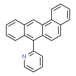 2-(TETRAPHEN-7-YL)PYRIDINE structure