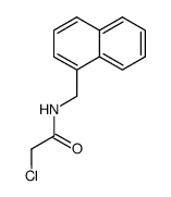 2-chloro-N-naphthalen-1-yl-methyl-acetamide Structure