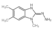 2H-Benzimidazol-2-one,1,3-dihydro-1,5,6-trimethyl-,hydrazone(9CI) Structure