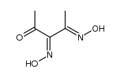 pentane-2,3,4-trione 2,3-dioxime Structure