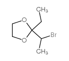 2-(1-溴乙基)-2-乙基-1,3-二氧戊环结构式