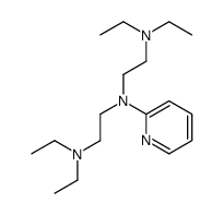 2-[Bis[2-(diethylamino)ethyl]amino]pyridine结构式