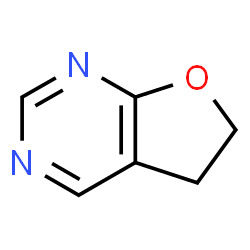 Furo[2,3-d]pyrimidine, 5,6-dihydro- (8CI) structure