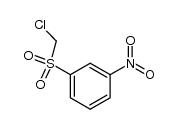 chloromethyl-(3-nitrophenyl)-sulphone Structure
