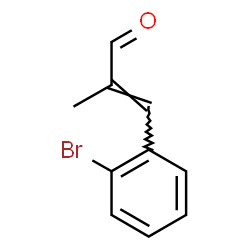 2-Propenal, 3-(2-broMophenyl)-2-Methyl-结构式