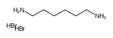 hexamethylenediammonium dibromide Structure