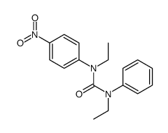 1,3-diethyl-1-(4-nitrophenyl)-3-phenylurea结构式