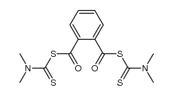 (dimethyl-thiocarbamic acid )-phthalic acid-thioanhydride Structure