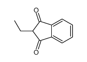 2-ethylindene-1,3-dione结构式