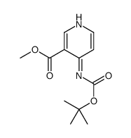 Methyl 4-((tert-butoxycarbonyl)amino)nicotinate picture