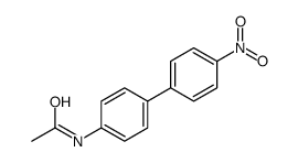4-nitro-4'-(acetylamino)biphenyl Structure