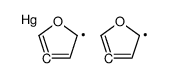 bis(furan-3-yl)mercury Structure