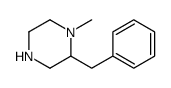 Piperazine, 1-methyl-2-(phenylmethyl)-, (2S)- (9CI)结构式