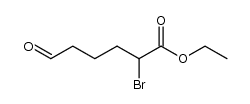 ethyl 2-bromo-6-oxohexanoate Structure