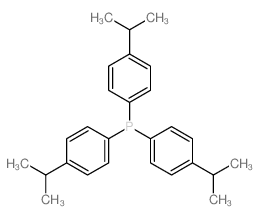 Phosphine,tris[4-(1-methylethyl)phenyl]- Structure