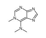 N,N,1-trimethylpurin-6-amine Structure