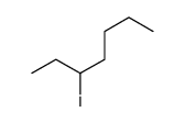 3-iodoheptane Structure