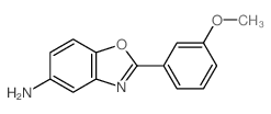 2-(3-methoxyphenyl)-1,3-benzoxazol-5-amine picture