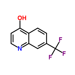 7-(Trifluoromethyl)-4-quinolinol structure