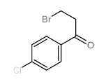 3-bromo-1-(4-chlorophenyl)propan-1-one Structure