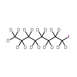 碘代正辛烷-D17结构式