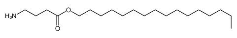 gamma-aminobutyric acid cetyl ester结构式