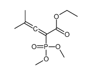 ethyl 2-dimethoxyphosphoryl-4-methylpenta-2,3-dienoate结构式