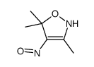 3,5,5-trimethyl-4-nitroso-2H-1,2-oxazole结构式