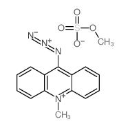 9-azido-10-methyl-acridine; sulfonatooxymethane structure