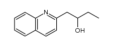 2-(2-hydroxybutyl)-quinoline结构式