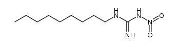 1-(n-Nonyl)-3-nitroguanidin Structure