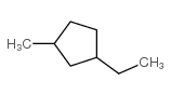 Cyclopentane, 1-ethyl-3-methyl-结构式